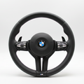 M-stuurwiel met airbag – Black Edition, nappaleer